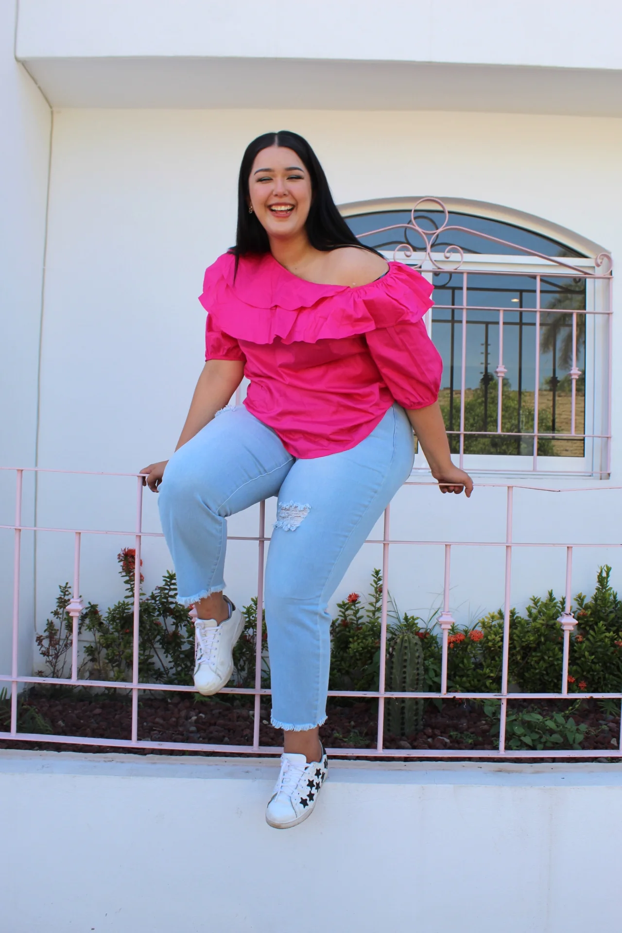 Jeans skinny con roturas - Imagen 3