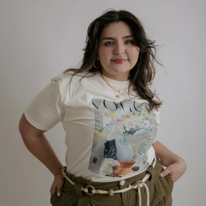 Camiseta Estampada Vogue