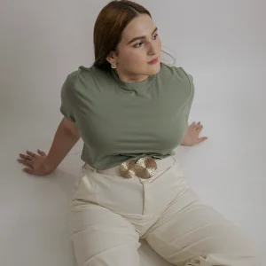 Blusa Básica Cuello Redondo