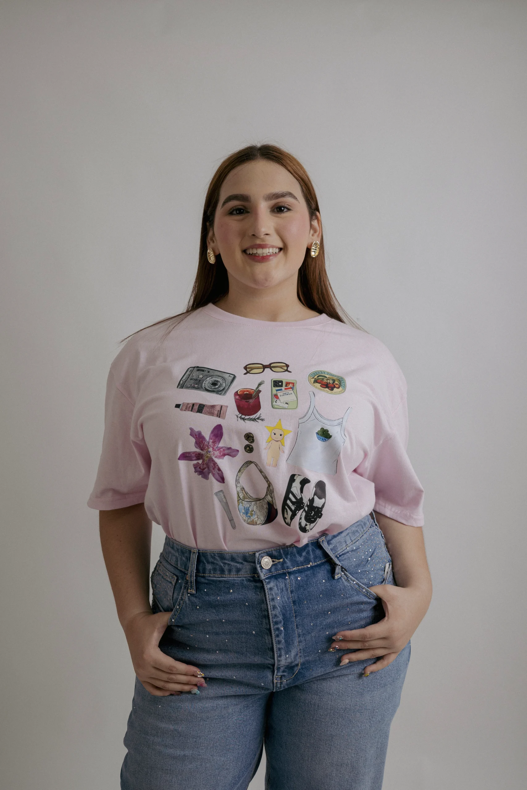 Camiseta Estampada Accesorios