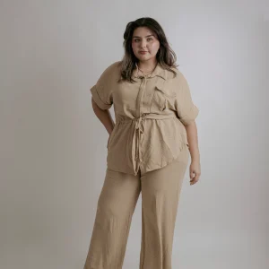 Set De Blusa Manga corta  y Pantalón