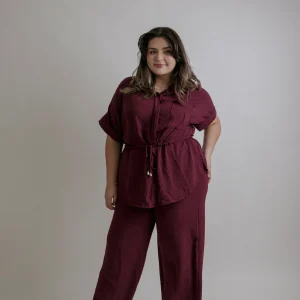 Set De Blusa Manga corta  y Pantalón