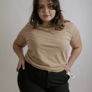 Blusa Básica Cuello Redondo