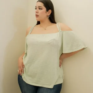 Blusa de tirante con manga