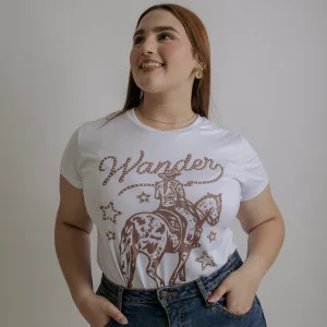 Camiseta Estampada Cow Girl