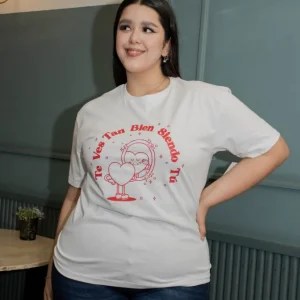Camiseta Estampada Que Bonita Te Ves