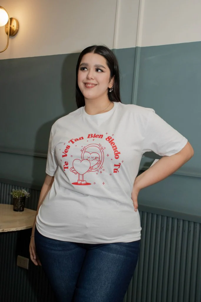 Camiseta Estampada Que Bonita Te Ves