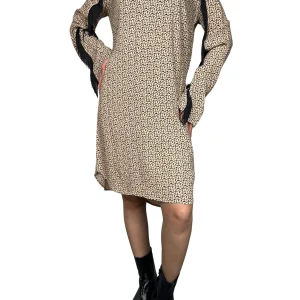 Vestido Viscosa Flecos