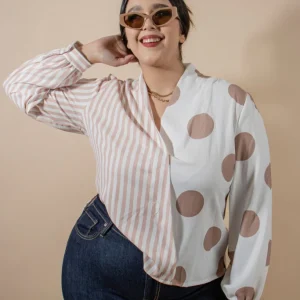 Blusa Camisera Estampada