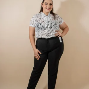 Pantalon Vestir Recto Con Costura
