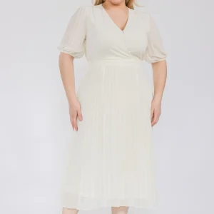 Vestido de fiesta manga corta