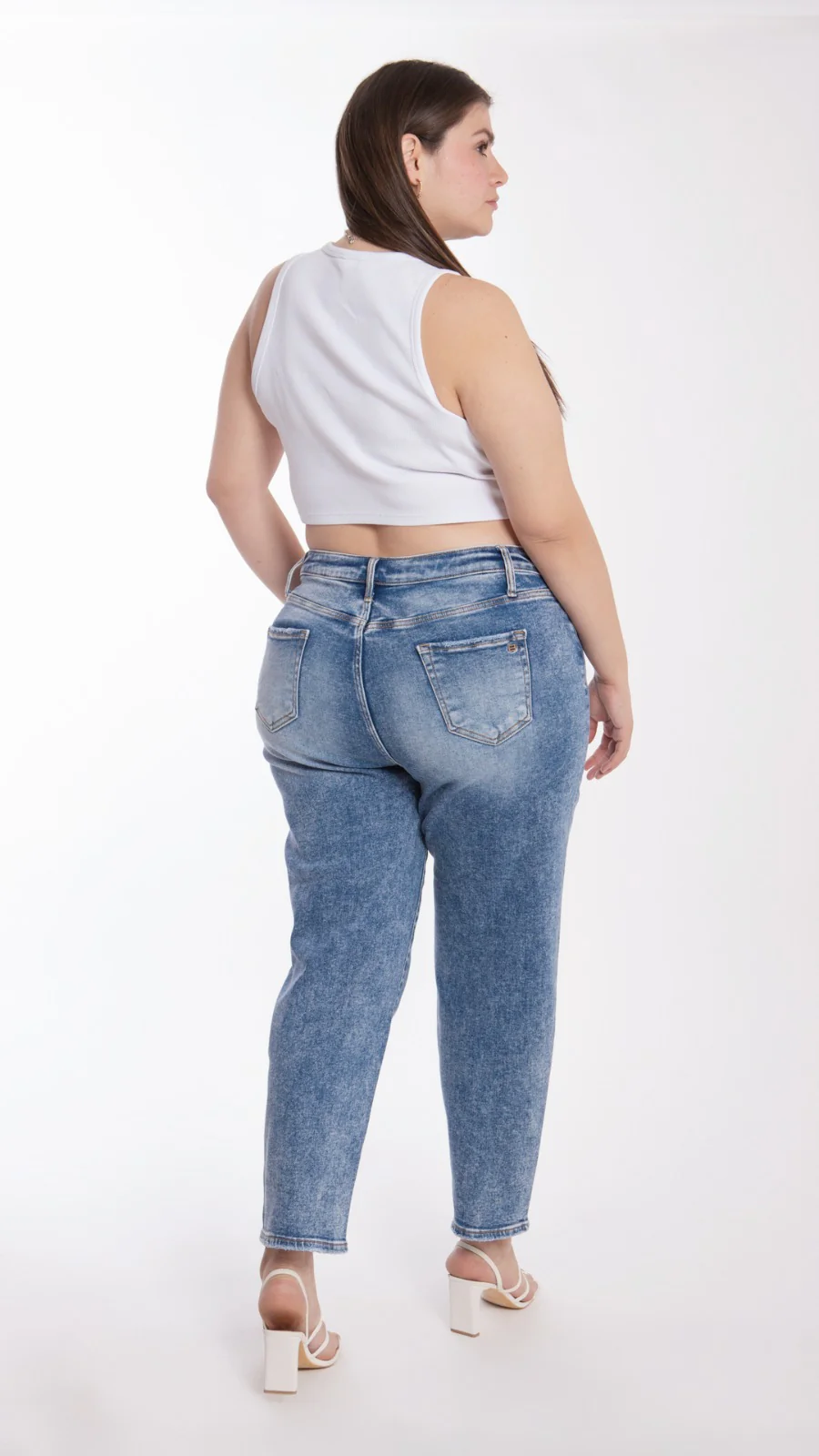 Jeans Corte Mom Fit - Imagen 6