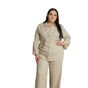 Set de blusa manga larga  y pantalón Con Piedras