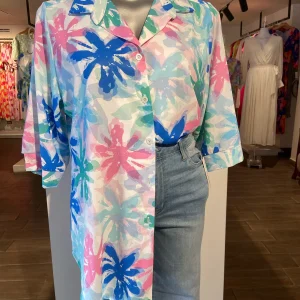 Blusa Camisera Estampada