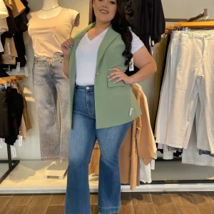 Chaleco Vestir Liso Moda