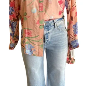 Blusa Camisera Estampada