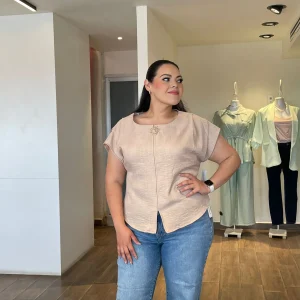 Blusa Con Aplicación