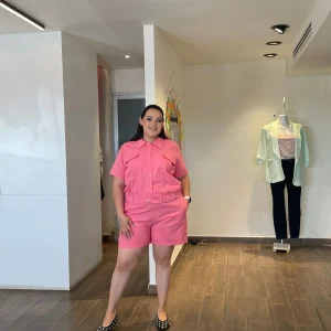 Set De Blusa Manga Corta y Short