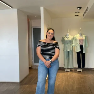 Blusa Estampada Off The Shoulders