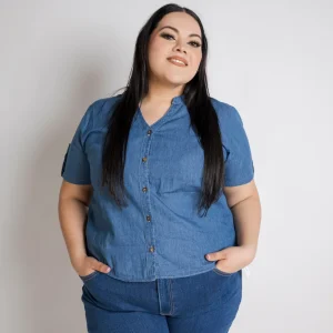 Blusa Mezclilla