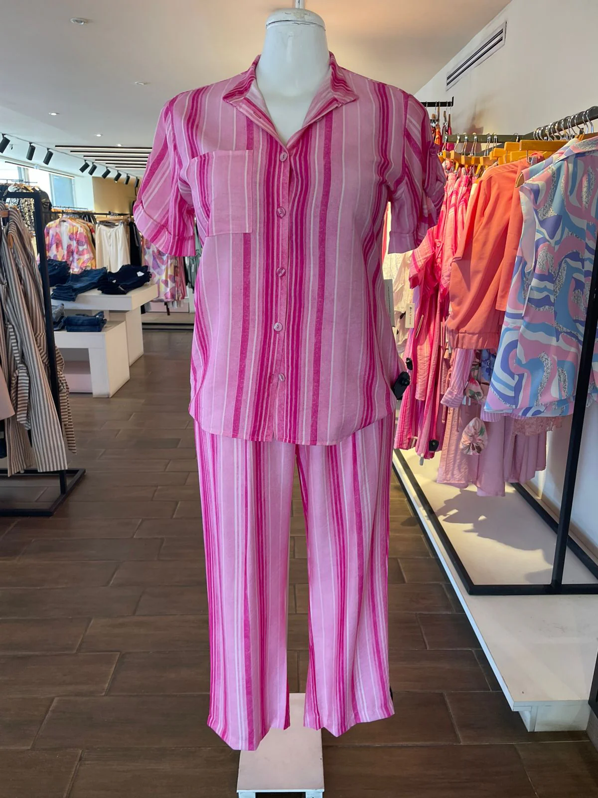 Set De Blusa Manga Corta y Pantalón - Imagen 3