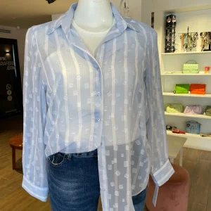 Blusa Rayada Manga Larga