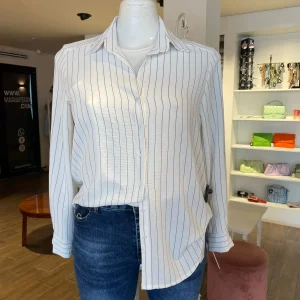 Blusa Camisera Rayada