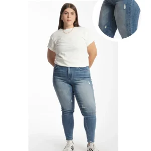 Jeans Skinny Deslavado