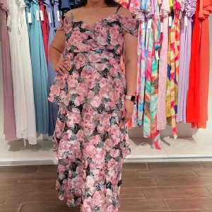 Vestido Estampado Fiesta