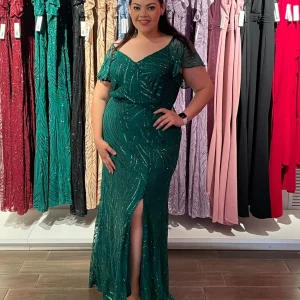 Maxi Vestido Fiesta Abertura