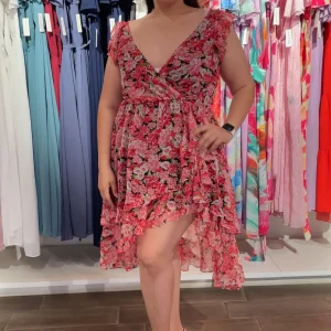 Vestido Coctel Estampado Fiesta