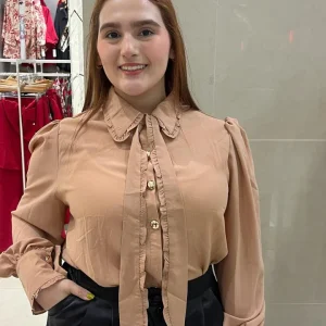 Blusa Moda Con Corbata