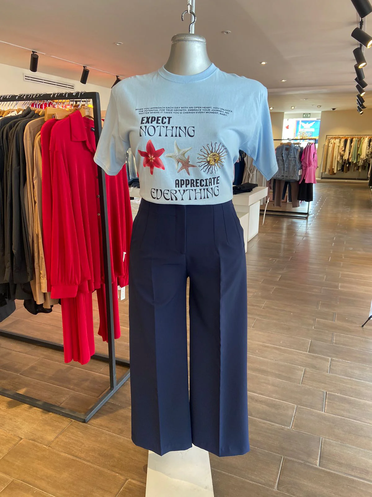 Pantalon Restir Recto Con Pinzas - Imagen 7