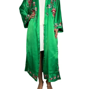 Kimono Satinado Bordado