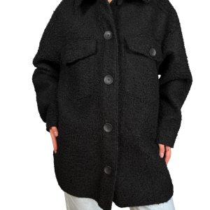 Abrigo Peludo Sobrecamisa