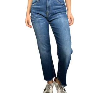 Jeans Straight Crop Loose