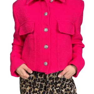 Chaqueta Tweed Corta