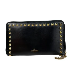 Billetera Rockstud Cuero