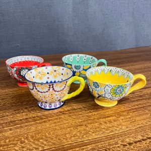 Set Tazas Multicolor