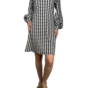 Vestido Blanco y Negro