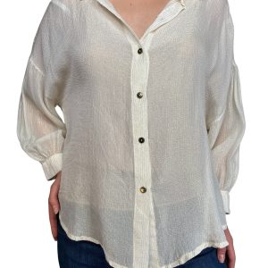 Blusa Traslucida Lurex