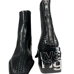 Botines Trenzadas Cuero