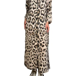 Vestido Camisero Lino