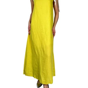 Vestido Lino Asimétrico