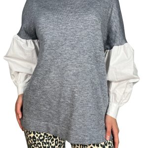 Sweater Mangas Globo