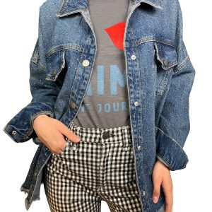 Chaqueta Denim Aplicaciones