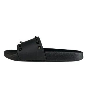 Sandalias Rockstud Rubber Slider
