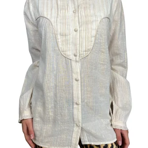 Blusa Fibras Metalizadas