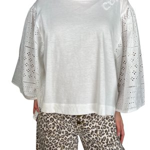 Polera Mangas Boderie