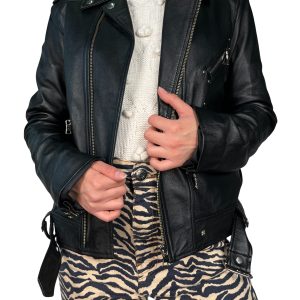 Chaqueta Biker Cuero